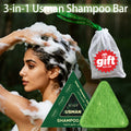 120g Usman Grass Handmade Shampoo Soap Natural Hair Loss Treat Strengthens Roots Hair Growth Bar Herbal Shampoo Soap Hair Care