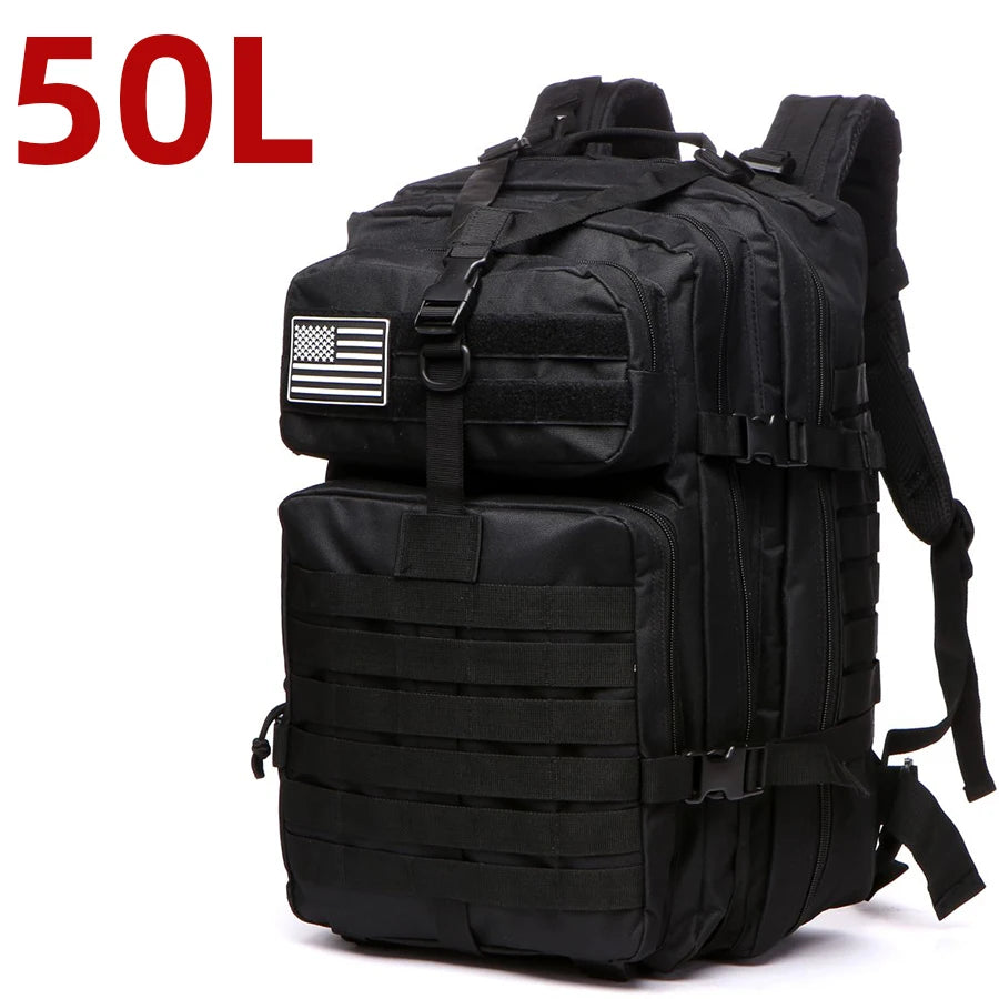 25L/50L Sturdy Nylon Waterproof Tactical Sports Trekking