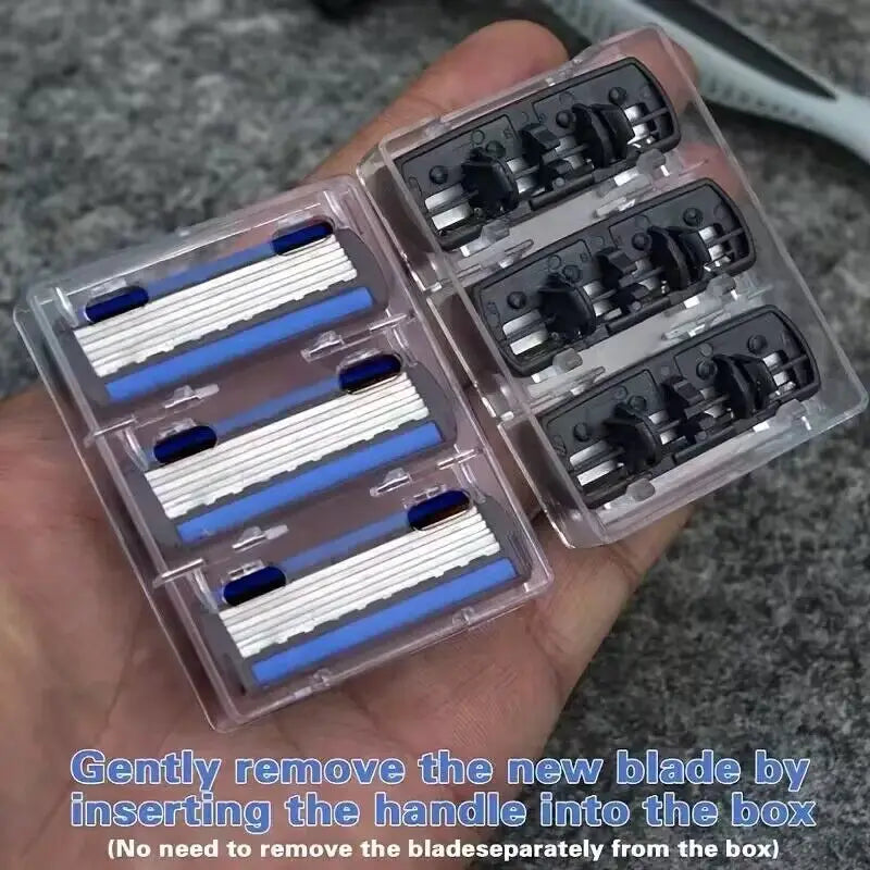 Razor Classic 6 Layer Safety Razor for Mens Shaving&Womens Hair Removal