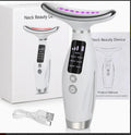 LED Face Neck Massager 7 Colors Light Therapy Skin Tightening