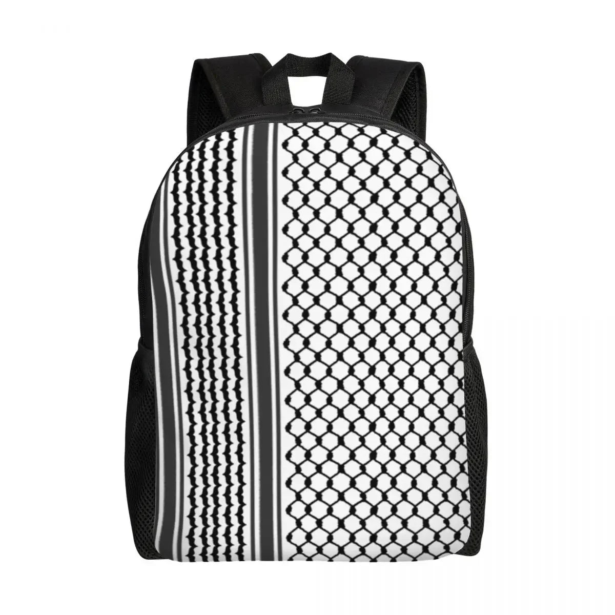 Palestinians Keffiyeh Pattern Backpack for Women Men Waterproof College School Tradition Bag Print Bookbags
