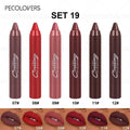 6PCS/SET Creamy Matte Lipstick Kit, 6 Versatile