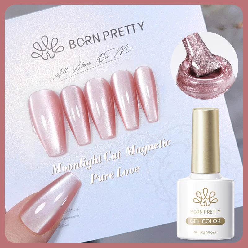 BORN PRETTY 117 Colors Cat Magnetic Gel Nail Polish 10ml