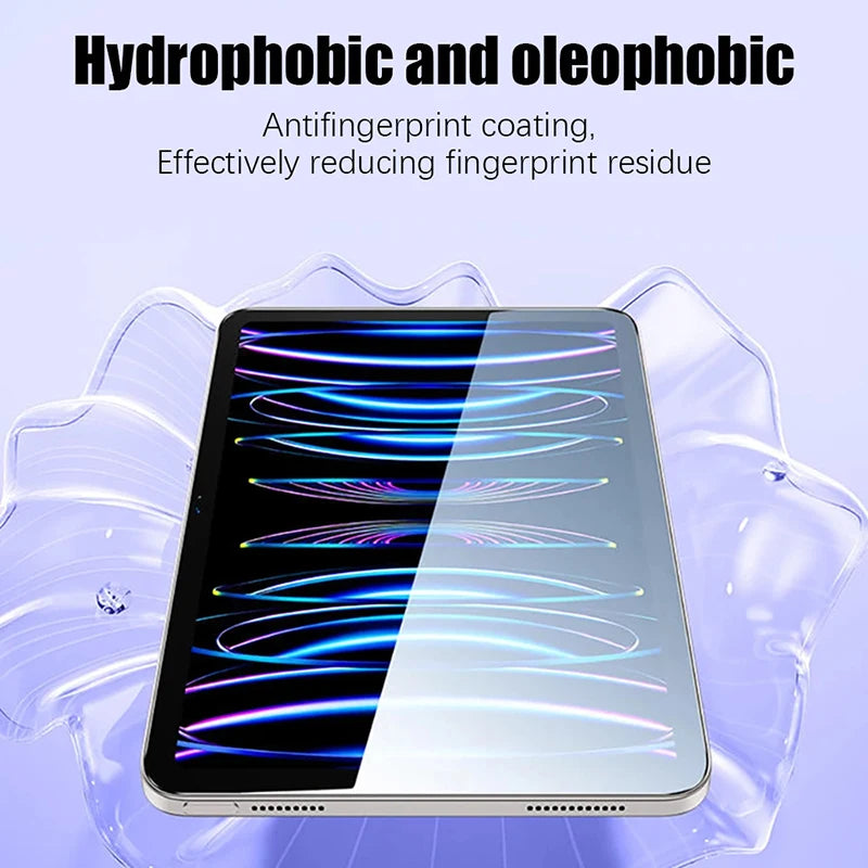 3Pcs Tempered Glass Film For Apple iPad 10th 9th 8th 7th Mini 6 5 4 3 For Apple iPad Air 5 4 3 Pro 12.9 11 2022 2021 2020 2018