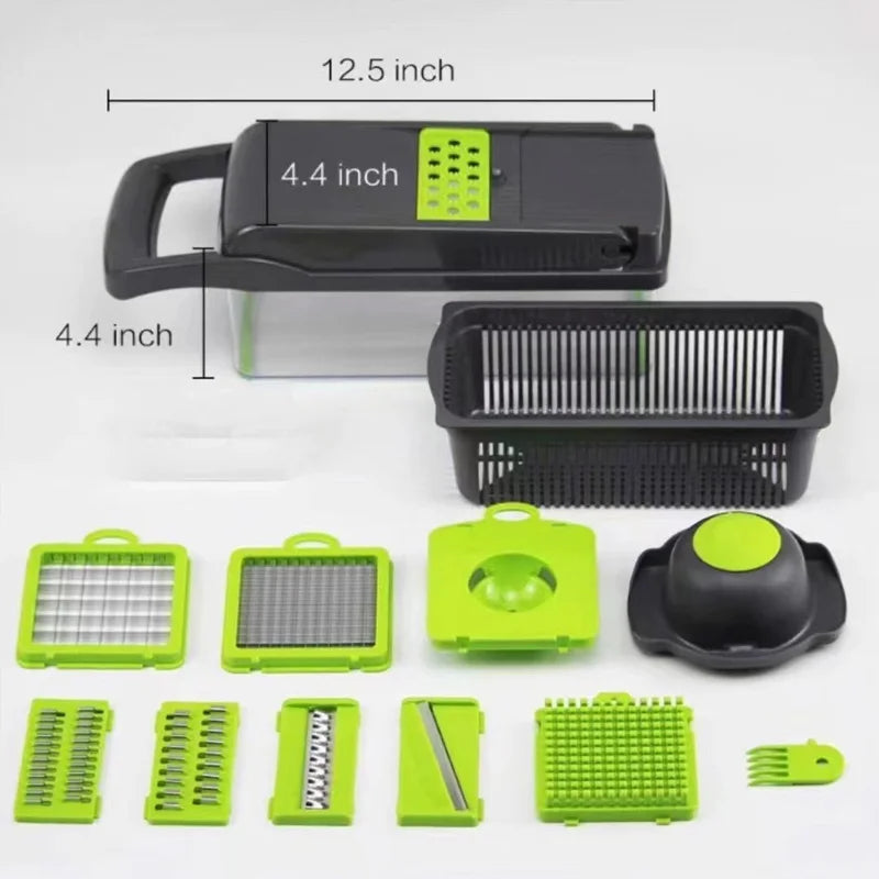 Upgraded Vegetable Chopper, Multi-Functional