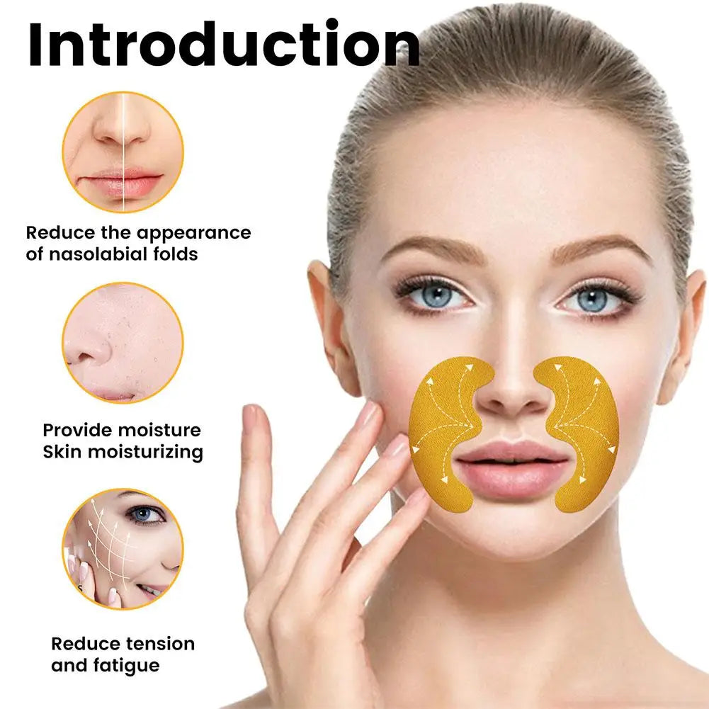 Anti Wrinkle Patch Forehead / Nasolabial Patch Fine Lines Lift Face Firming Skin Droop Law Mouth Wrinkle Cheek Patch