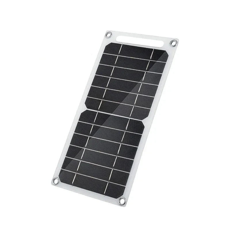 5V Flexible Solar USB Charger Photovoltaic Power Soft Panel Emergency Outdoor Charger for Mobile Phone Fan Power Bank Must-Have