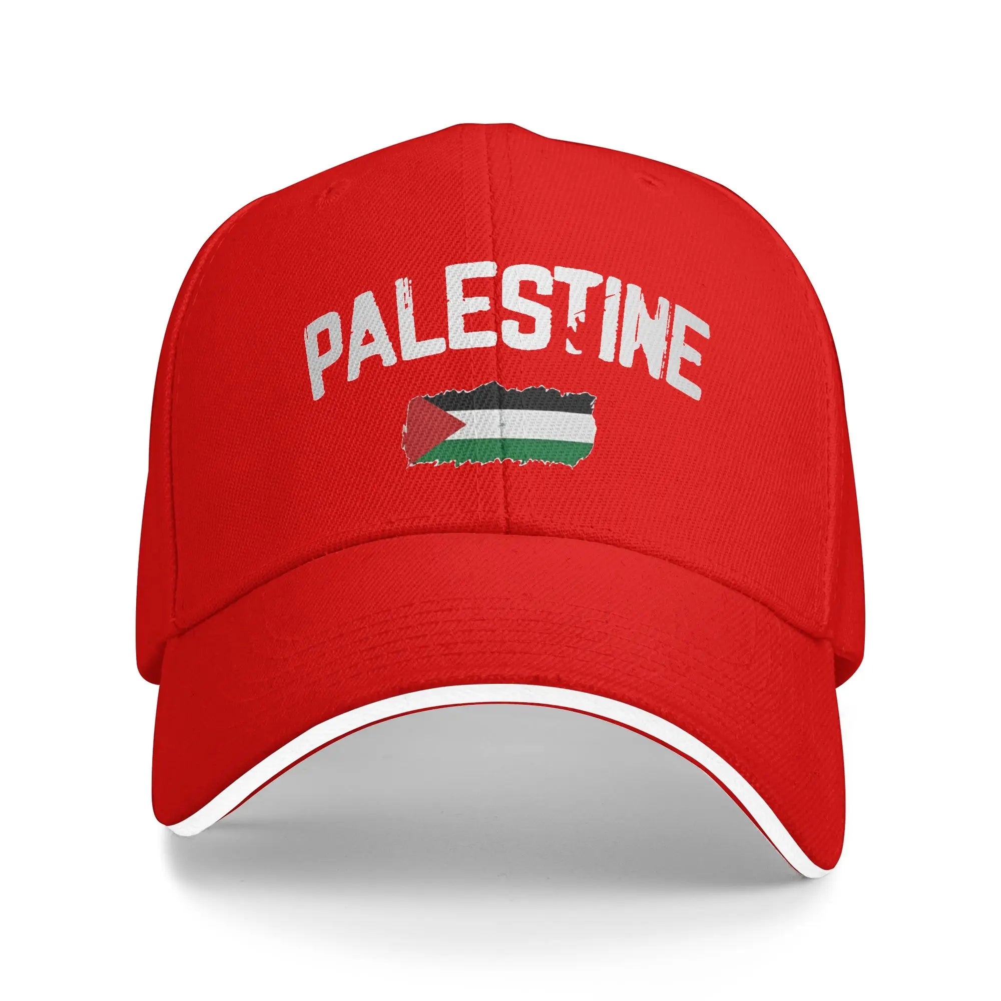Palestine Flag Baseball Cap  Outdoor Sport Sun-Proof Hip Hop Hats Female Male Stylish Design Baseball Caps