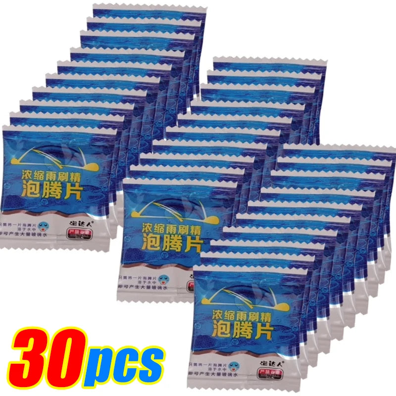 Car Windshield Cleaner Effervescent Tablets Solid Washer Agent
