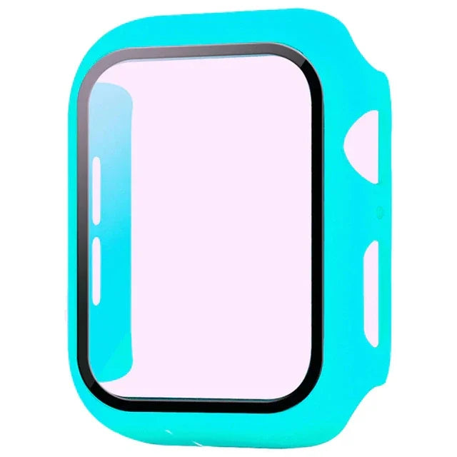 Glass+Cover For Apple Watch case 10 9 8 7 6 SE 5 iWatch Accessorie