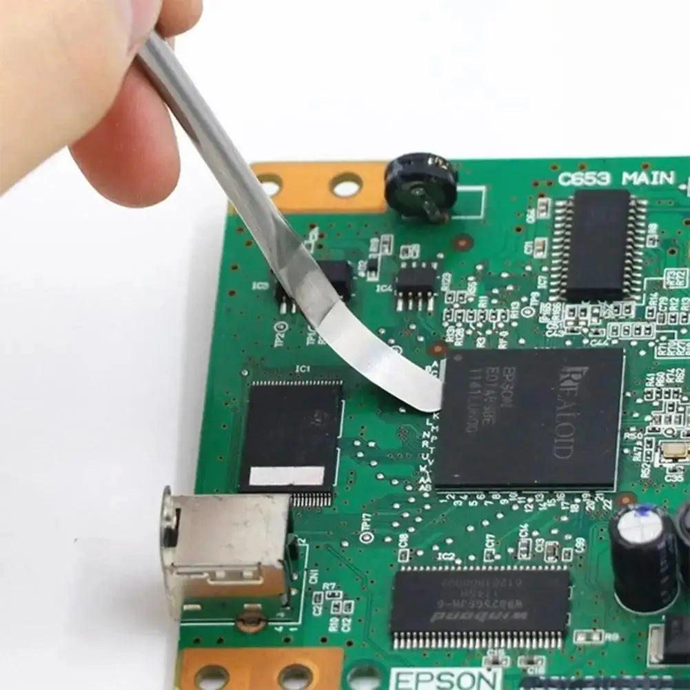 CPU Chip Adhesive Removal 8Pcs IC Repair Tools C-Chip Removal Pry Knife For Mobile Phone Motherboard Precision Scraper Knife Kit