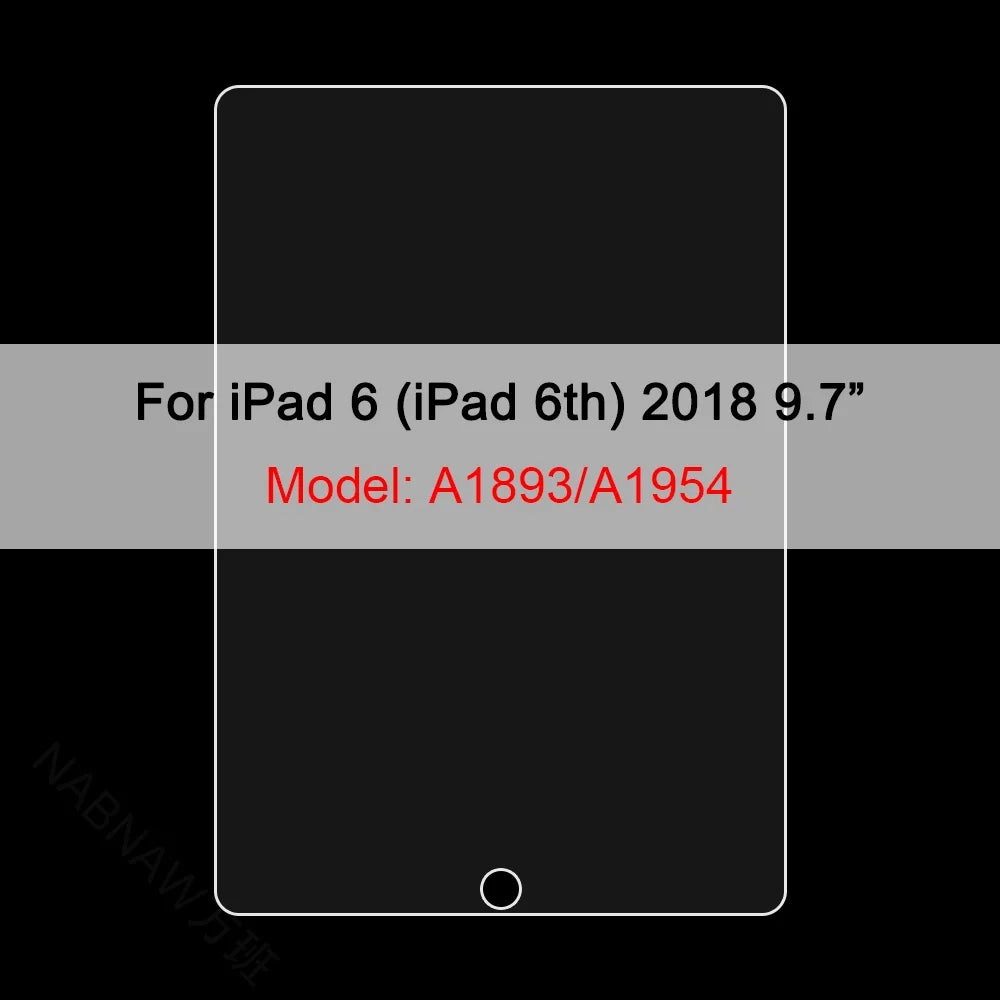 3Pcs Tempered Glass Film For Apple iPad 10th 9th 8th 7th Mini 6 5 4 3 For Apple iPad Air 5 4 3 Pro 12.9 11 2022 2021 2020 2018