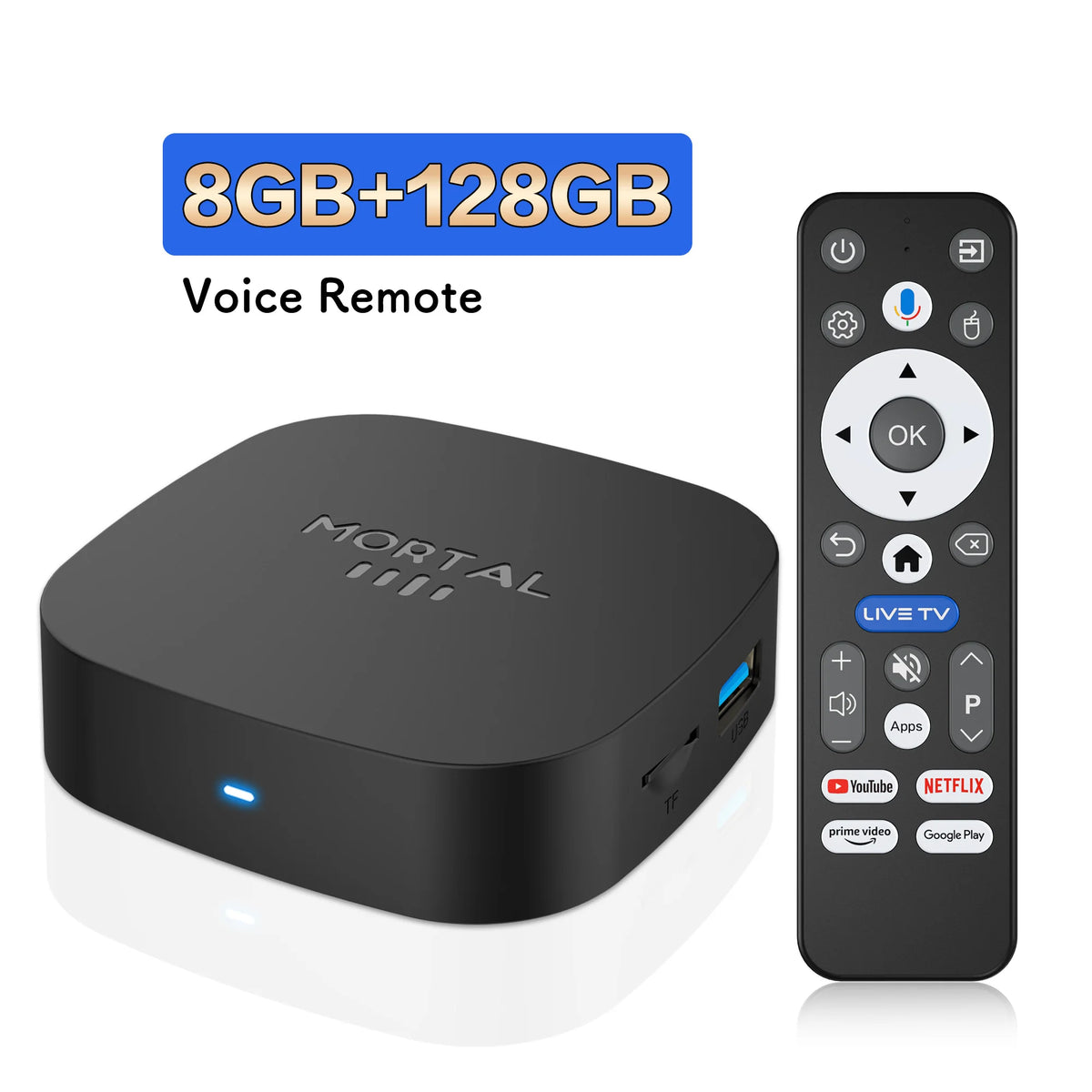 2026 New Smart TV Box T1+ RK3518 Android 16 WiFi 6 BT 5.4 Dual UI Interface 8K Ultra HD