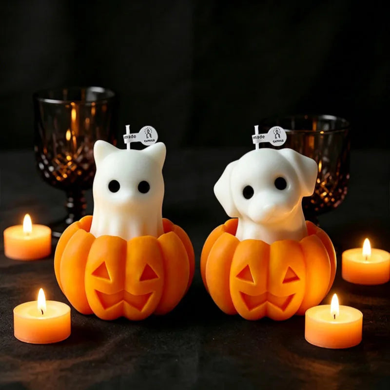 Halloween Animal Spook Aroma Candle Silicone