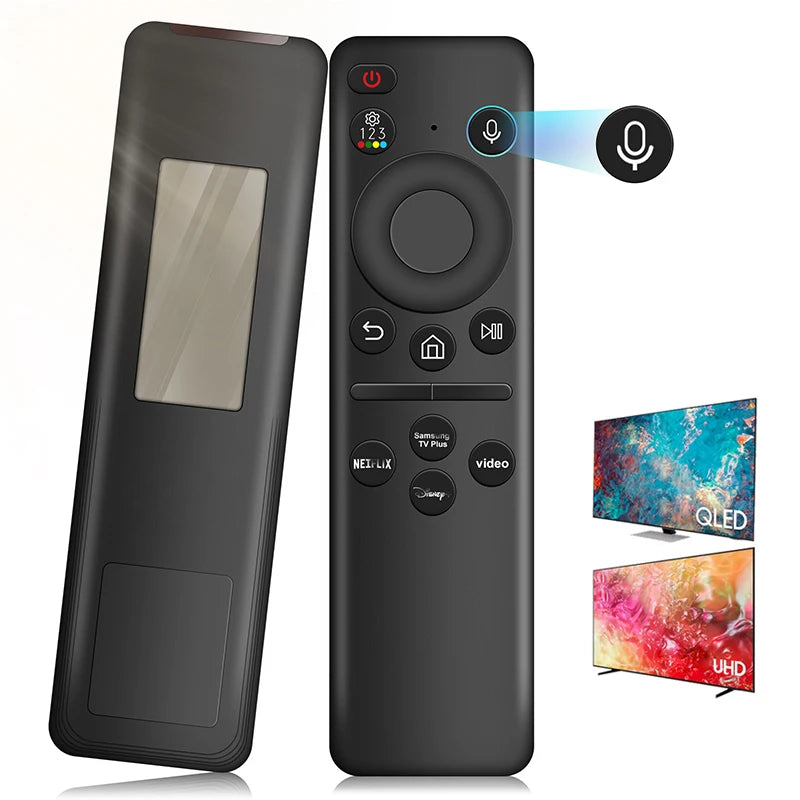 Solar Voice Remote Control for Samsung Smart TVs 2019-2024 Neo QLED OLED