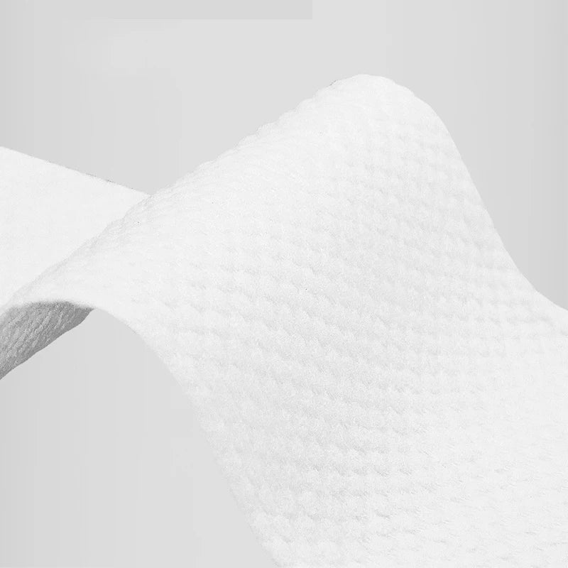 Disposable Pure Cotton Pearl-Patterned Face Towel,