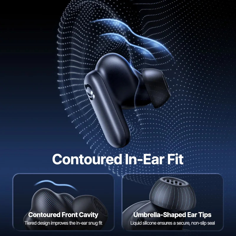 Baseus Inspire XP1 Adaptive Noise Cancelling Earbuds Sound by Bose Dolby Audio