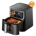 Smart Air Fryer 8L 1700W with Led Touch Screen 11 Preset Functions Max 200°C
