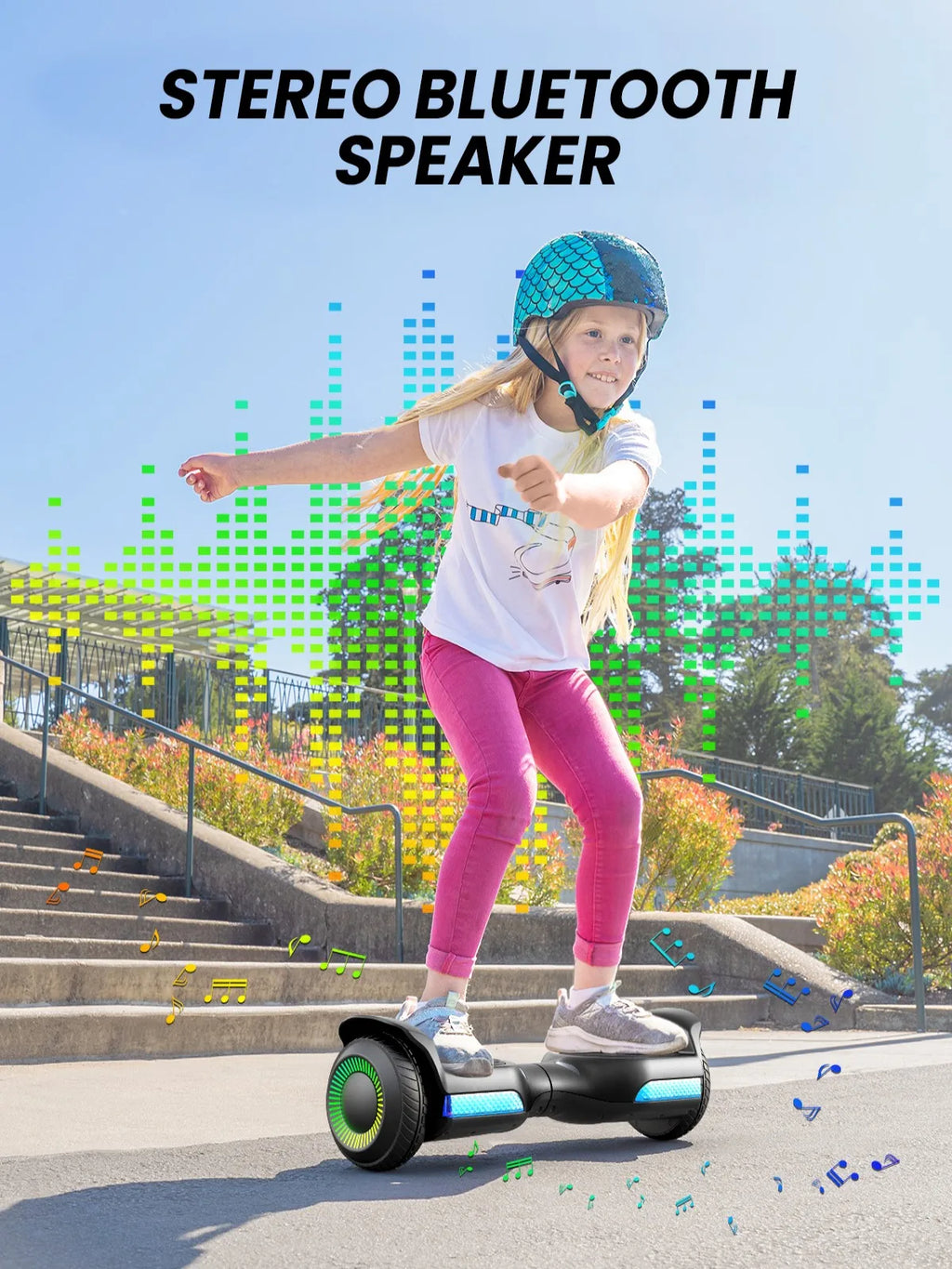 GYROSHOES Kids Hoverboard 6.5'' All Terrain UL 2272 Certified, Self Balancing Scooter