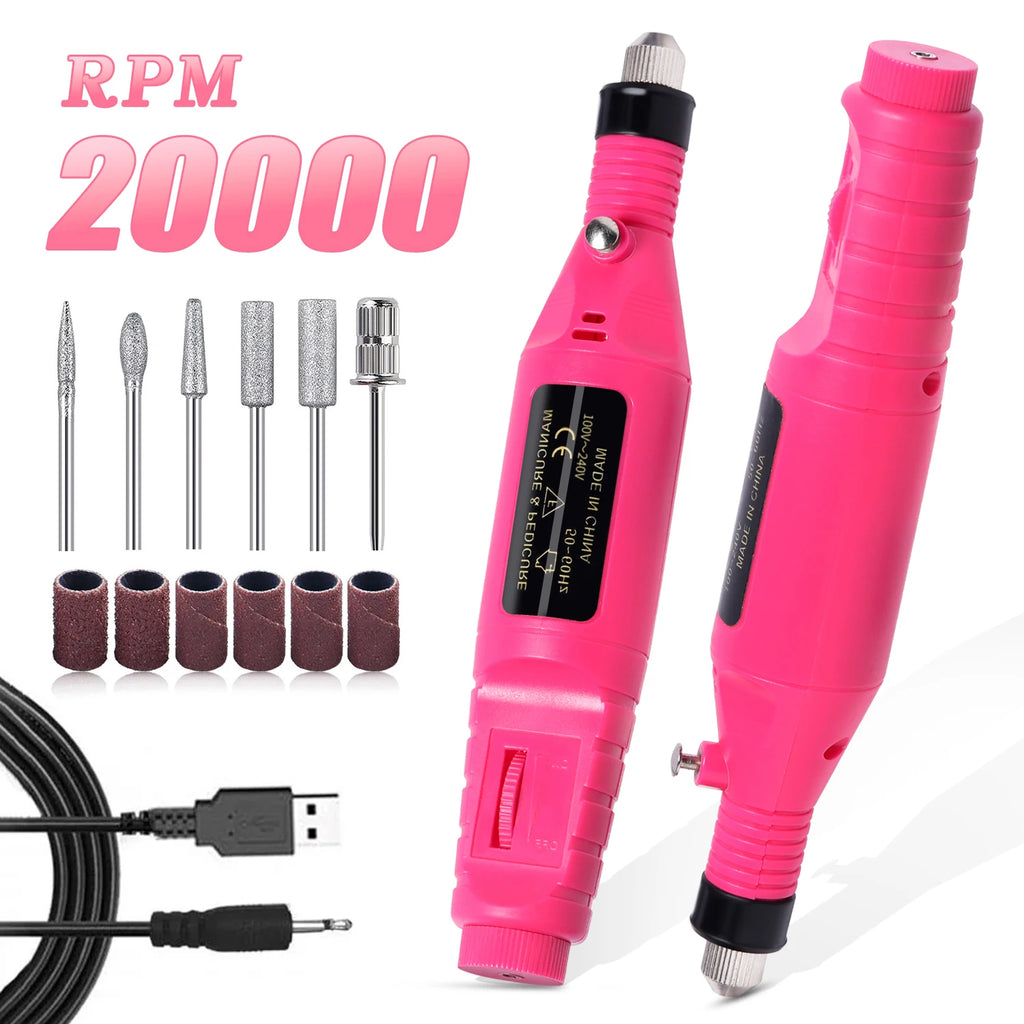 Nail Drill Machine Grinding Equipment Milling Cutter For Manicure Pedicure