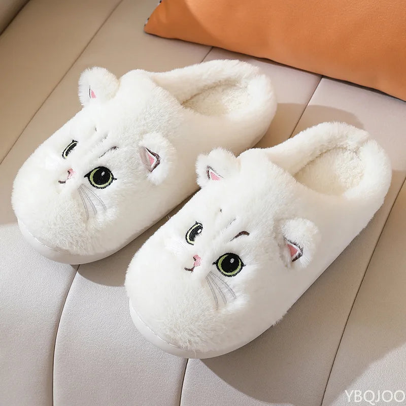New Autumn Winter Cotton Slippers Men and Women
