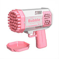 40 Hole bubble toy Launcher Handheld Portable Electric Automatic Bubble Gun Party Birthday Gift Toy(without Bubble Water)