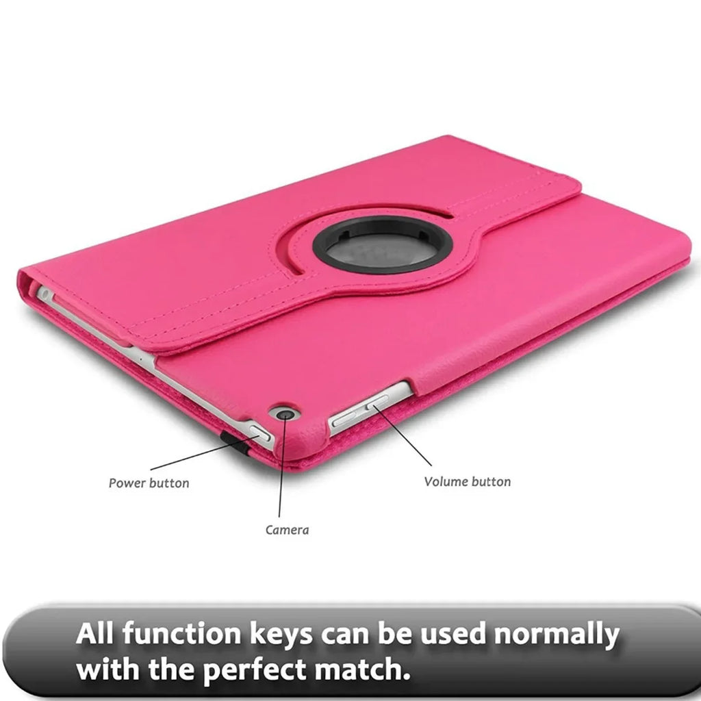 360 Rotation For iPad Case Air Pro 2025 M4 MINI 3 4 5 6 7 8 9 10th Generation Cases 10.9 10.2 11 12.9 13 inch Stand Tablet Cover