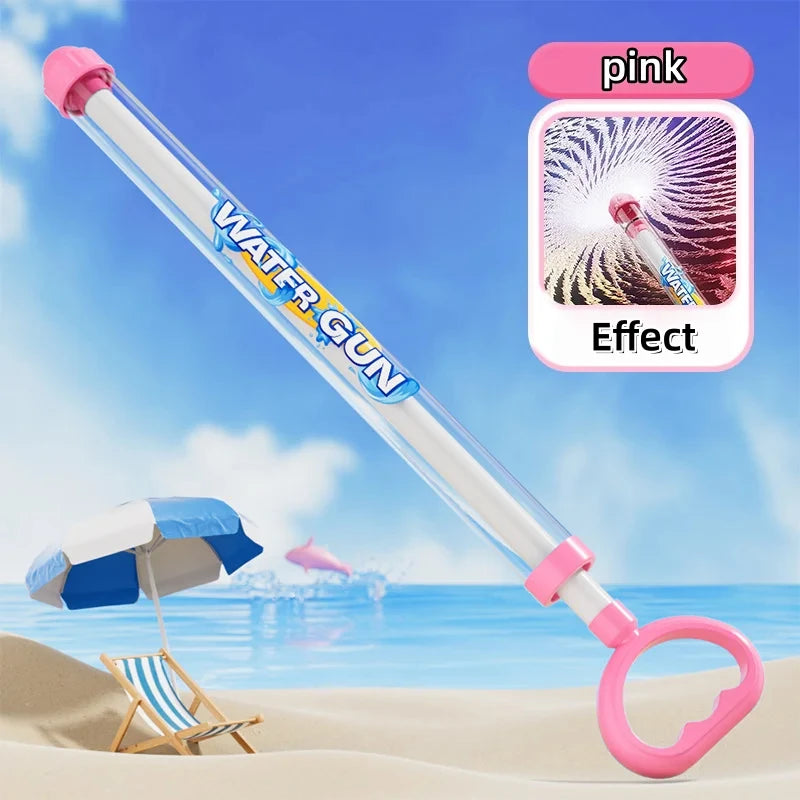 Summer Fireworks Water Toy, Water Tool Beach Small Water Spray Pulling Fireworks Water Gun Children Drifting Play Gift Toy