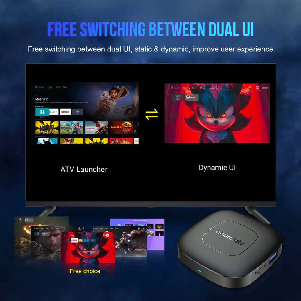 2026 Smart Android 16 TV Box T1 RK3518 Quad Core WiFi 2.4G/5G