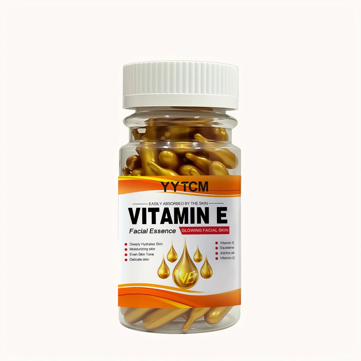 Vitamin E Deep Moisturizing Capsule Essence, hydrates and smooths the skin