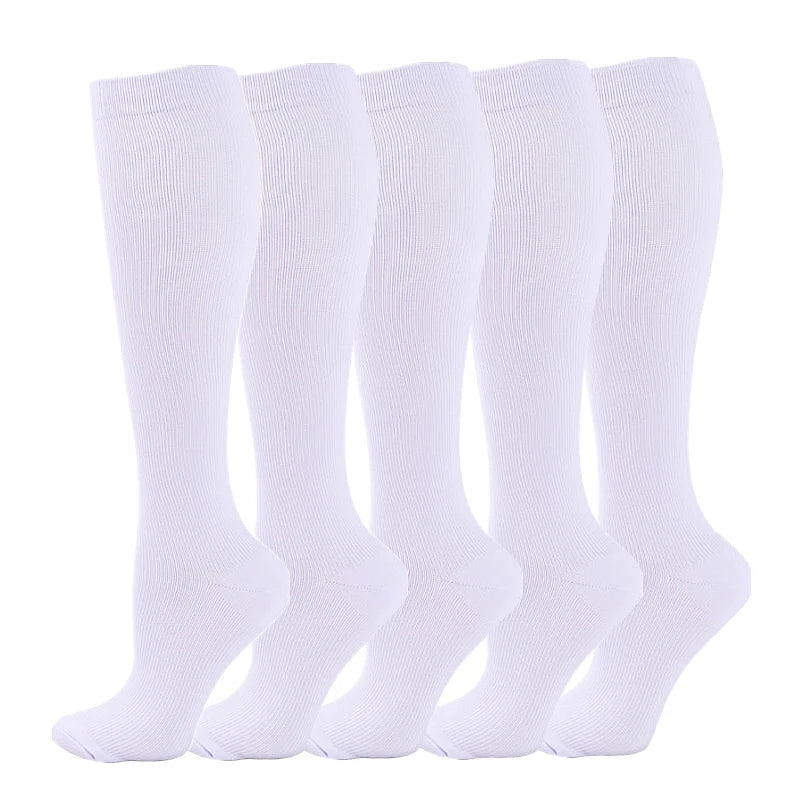 5 Pairs Compression Socks Women Medical Varicose Socks