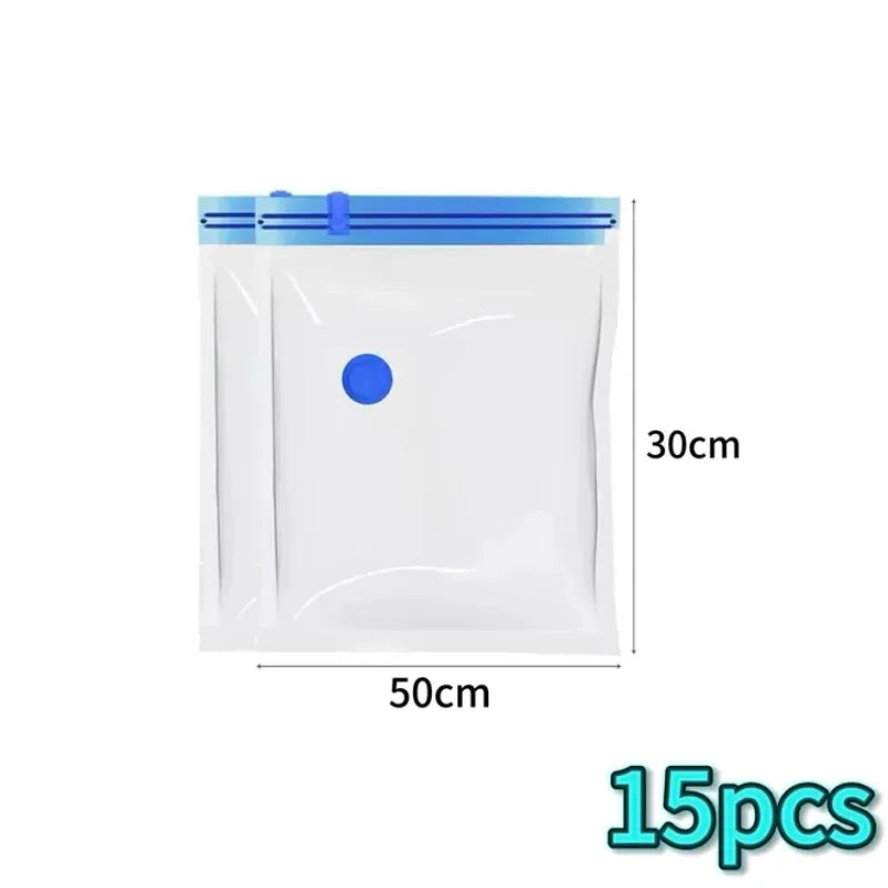 Thickened Vacuum Compression Bag Transparent Quilt Vacuum Bag Storage Bag Household Clothing Storage and Sorting Bag