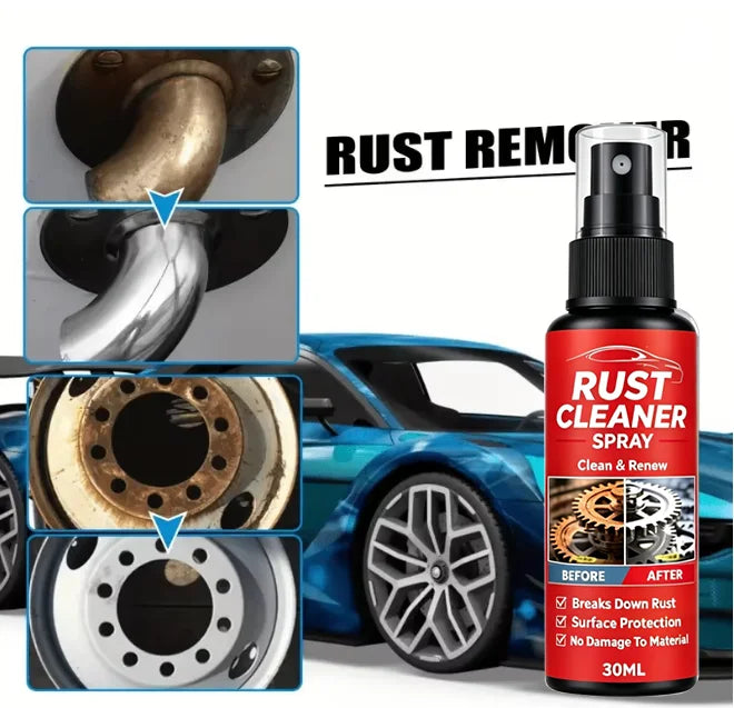 YQ615-Derusting spray to dissolve tire rust, suitable for household metal surfaces, kitchen appliances, and car care