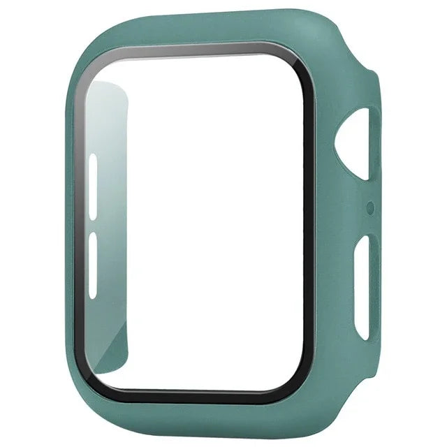 Glass+Cover For Apple Watch case 10 9 8 7 6 SE 5 iWatch Accessorie