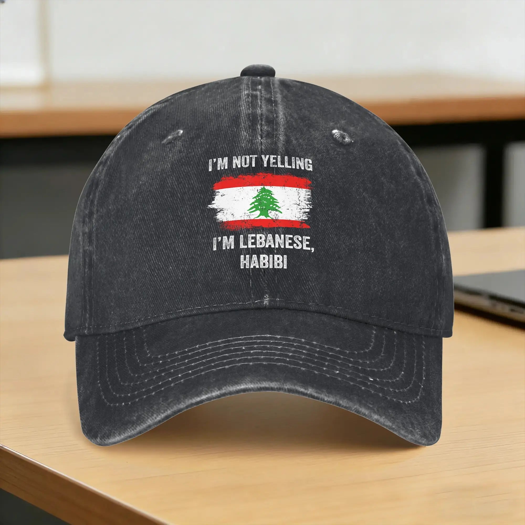 I‘m Not Yelling I’m Lebanese Habibi Funny Lebanon Native Casual Baseball Cap Summer  Trucker Hat Dropshipping Kpop Snapback Cap