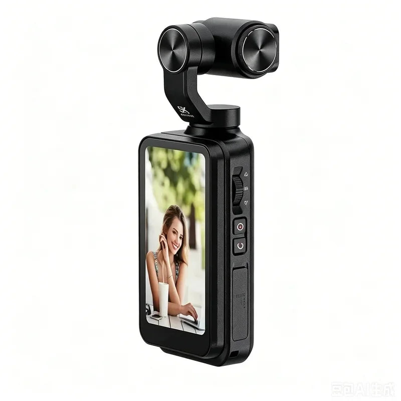 Compact Pocket‑Sized 4K UHD Action Camera,