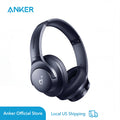 soundcore by Anker Q20i Hybrid ANC Headphones - Wireless Over-Ear BT - 40H Long ANC Playtime