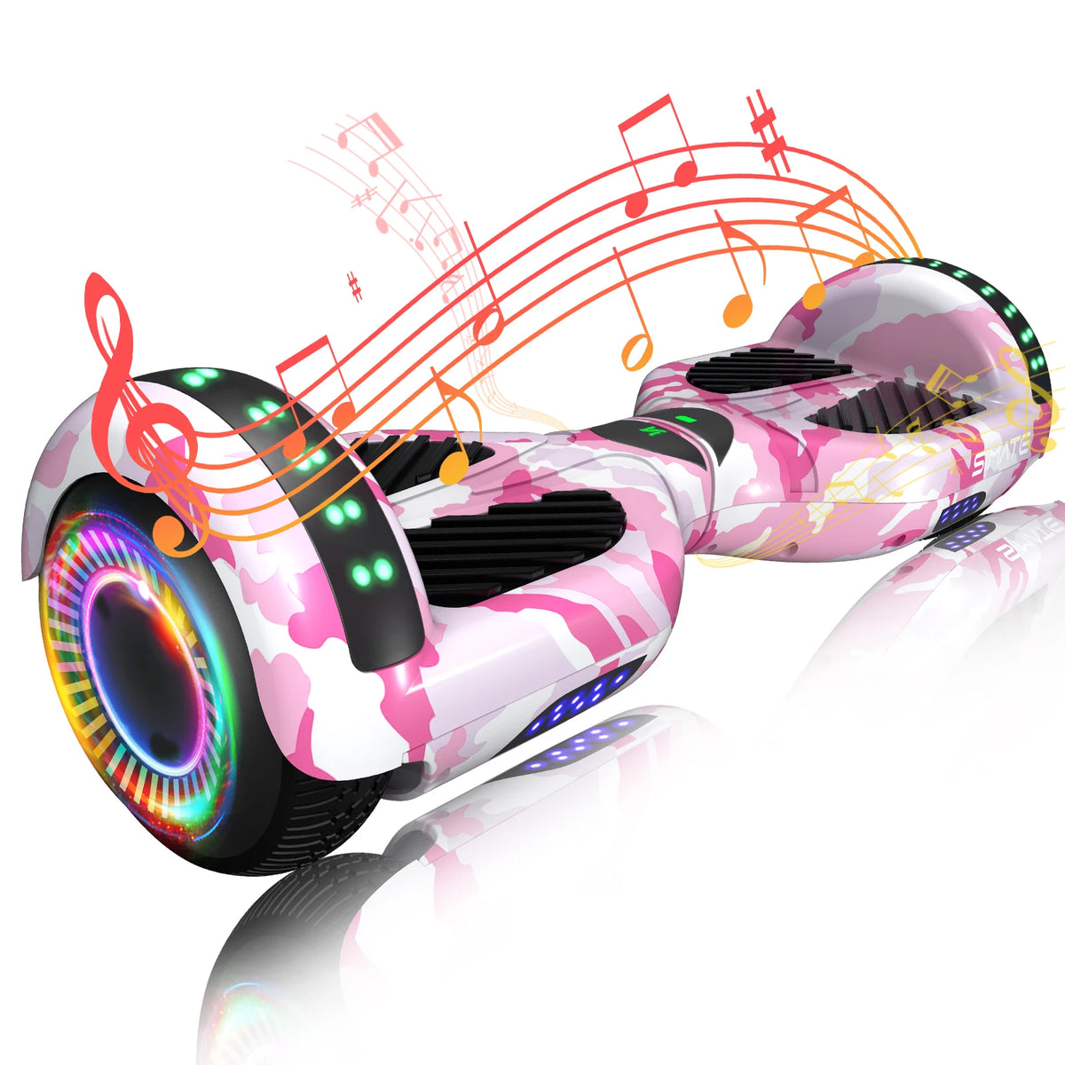 SIMATE P6 Hoverboard, 6.5" Self Balancing Scooter
