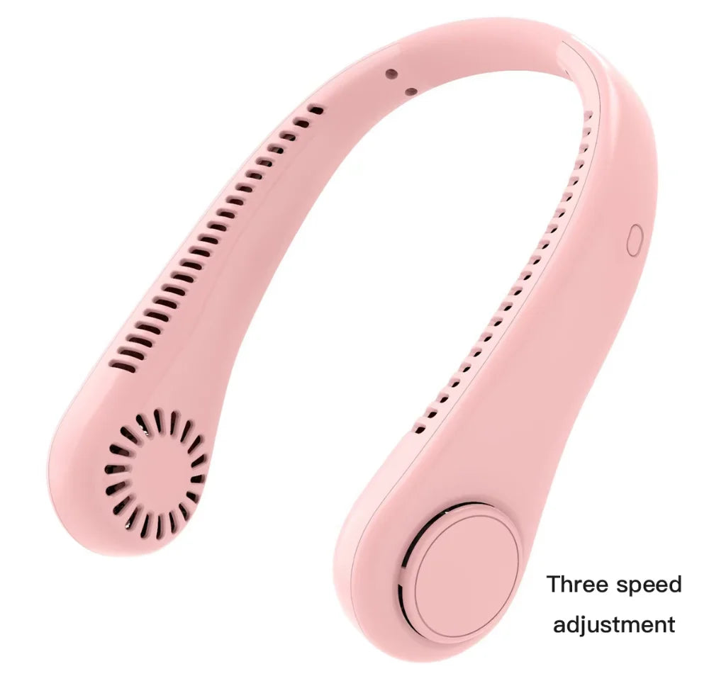 New Summer Portable Mini Hanging Neck Fan Bladeless
