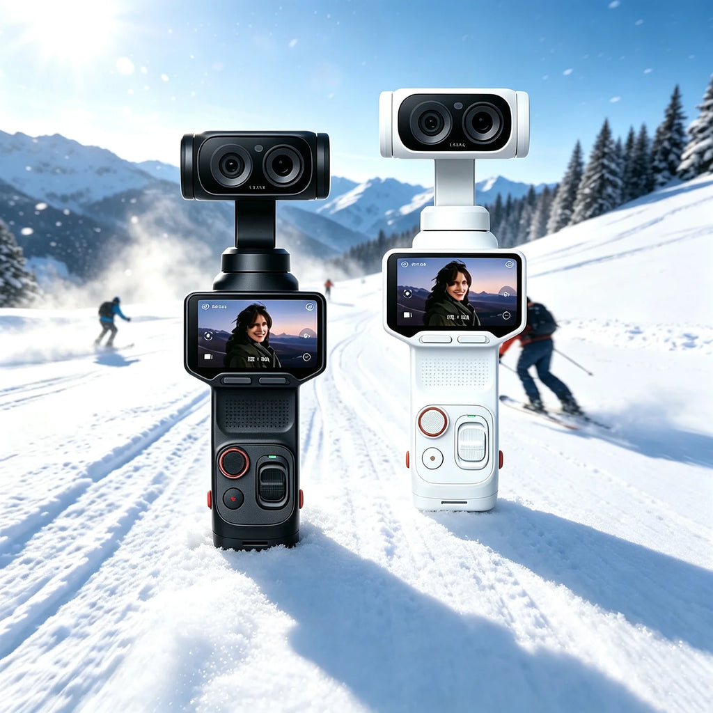 Outdoor Sports Ultra 8K Vlog Gimbal Camera Dual Lenses 12X Zoom 1' Sensor Detachable 2