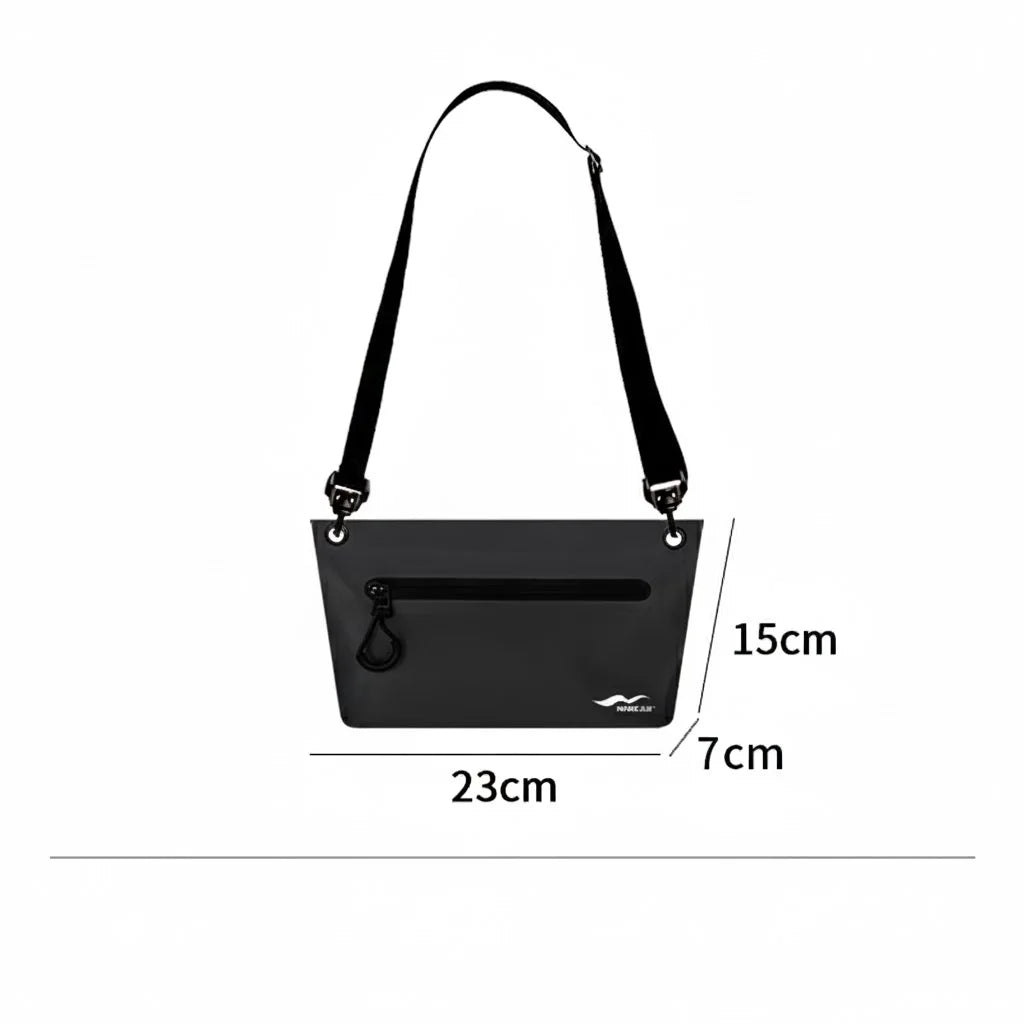 Maike Wash Dry Bag for Women PVC Waterproof Bags for Swimming Beach Phone Storage Crossbody Dry Bag Fanny Pack  2L