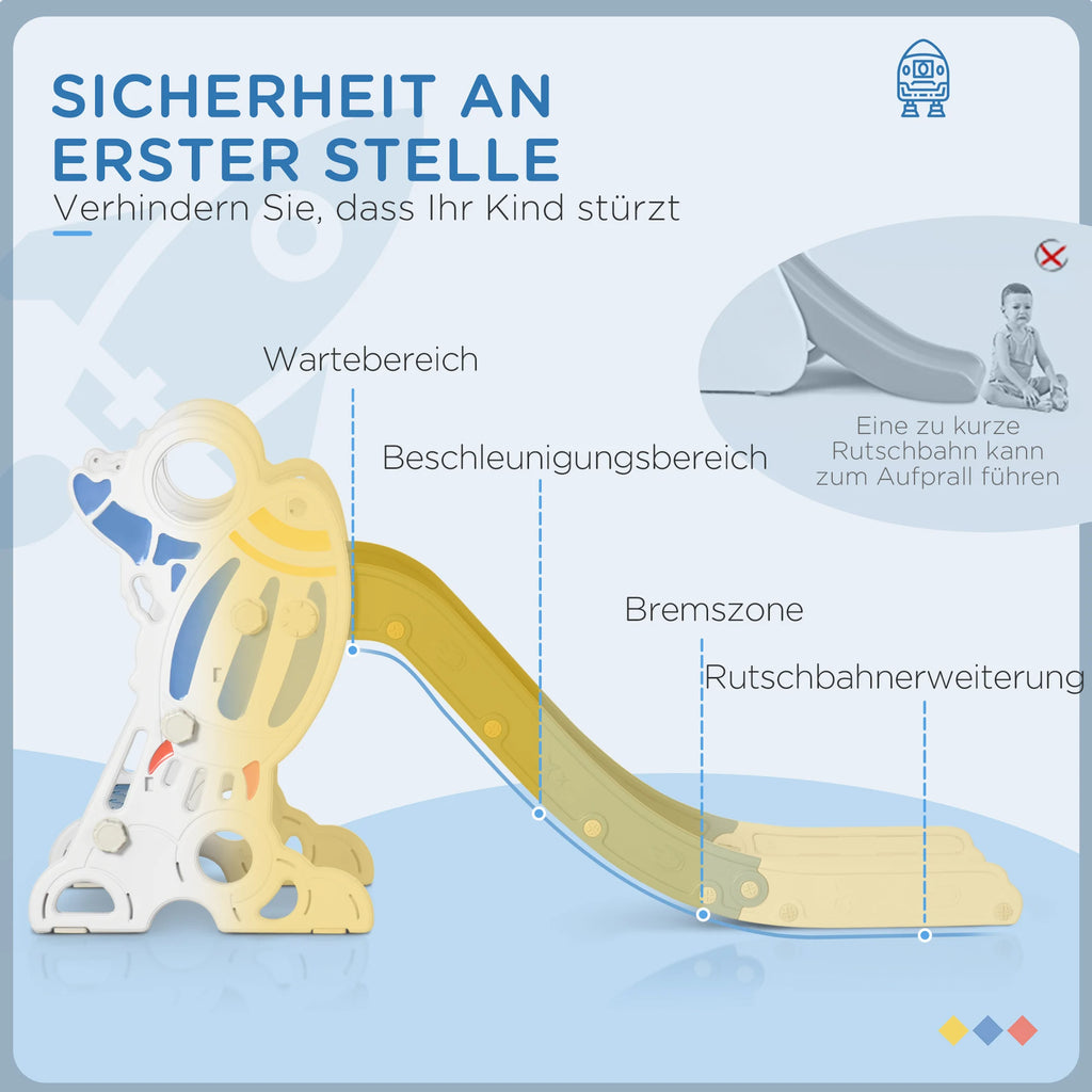 AIYAPLAY children's slide, children's slide for children from 1.5 to 3 years