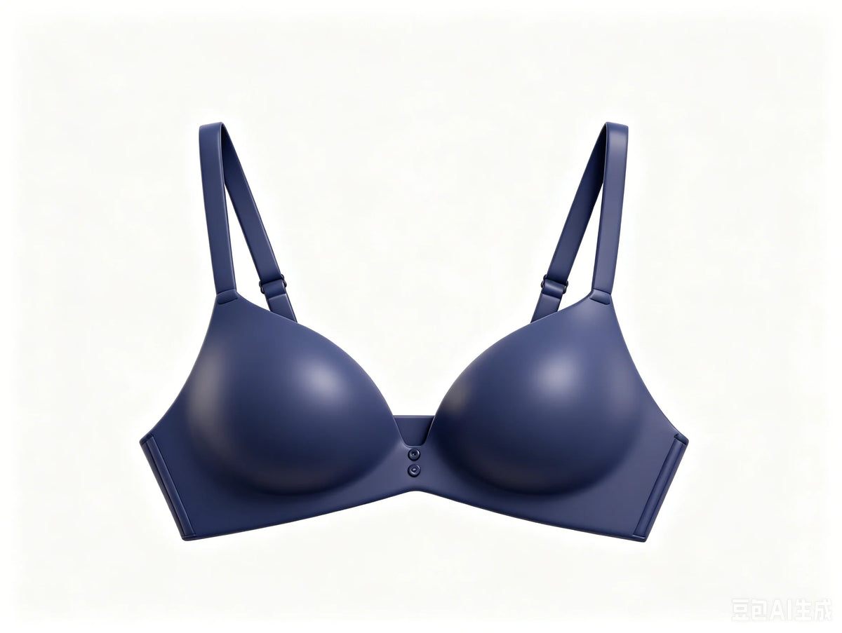 Ice Silk Seamless Wireless Bra Women Push Up Comfort Underwear 3/4 Cup Deep