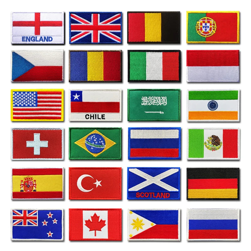 National Flag, Flag Patch