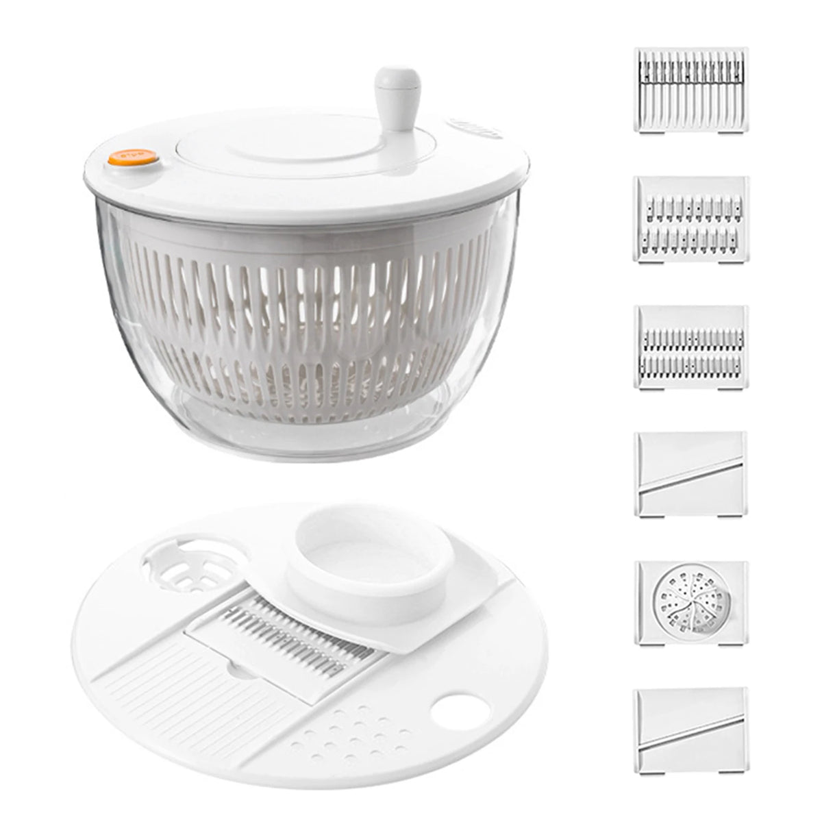 Multifunctional Household Manual Vegetable Washer Dryer
