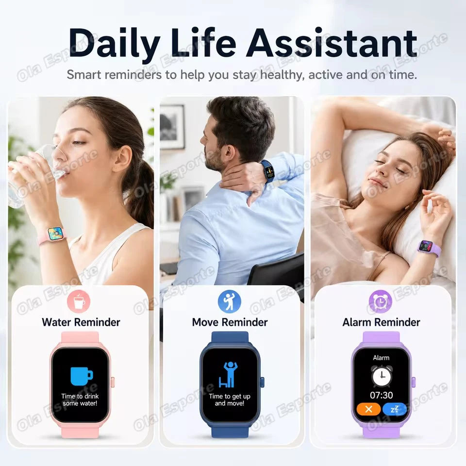 2026 Smart Watch 2.01'' Waterproof Fitness Sports Watch