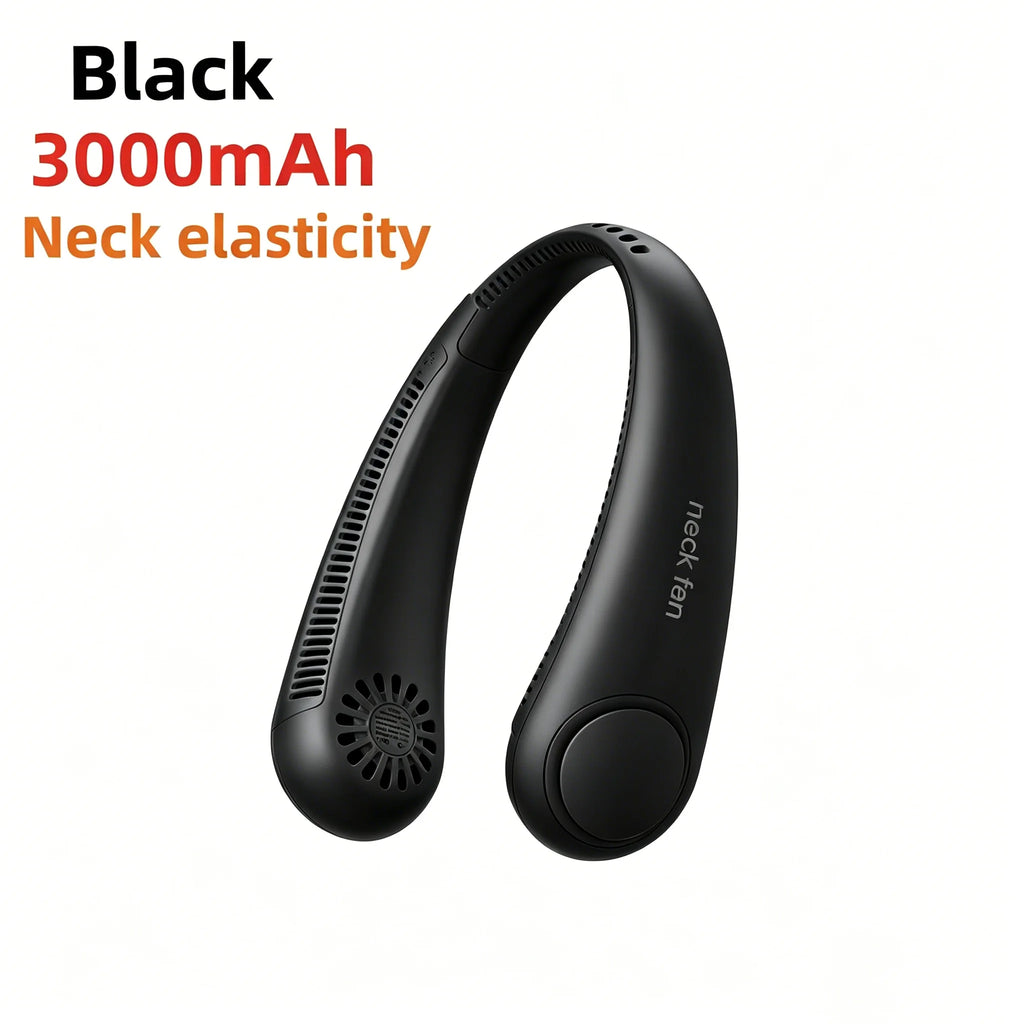 8000mAh USB Hanging Neck Fan Portable Bladeless