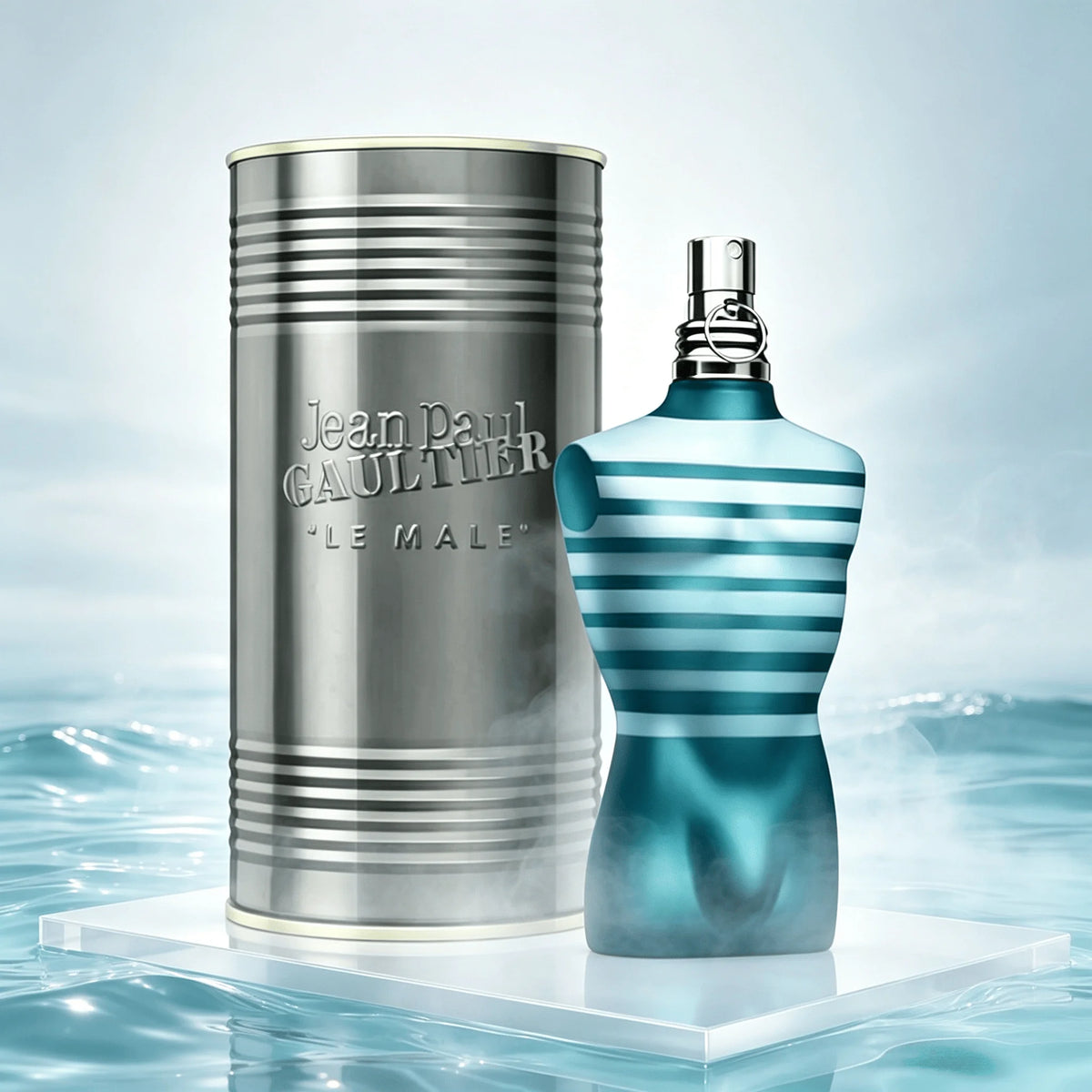 Jean Paul Gaultier Le Male EDP Spray, Classic Fresh Oriental Fougere Fragrance