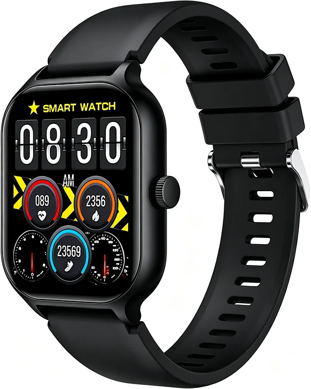 Smartwatch with HD Touch Screen, Wireless Calling, Alarm, Multi-Sport Modes