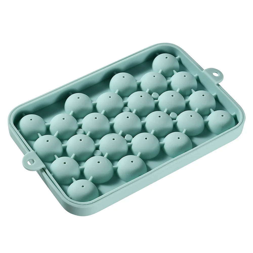3D Round Balls Ice Plastic Molds DIY Cube Tray Silicone Molds